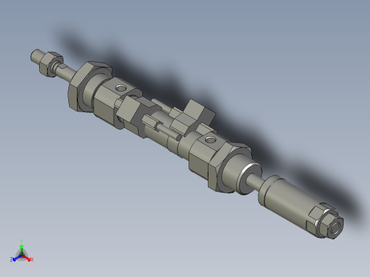 MIJ12x20-20S(0200)+(CMSG-2)-可调气缸-亚德客Z001