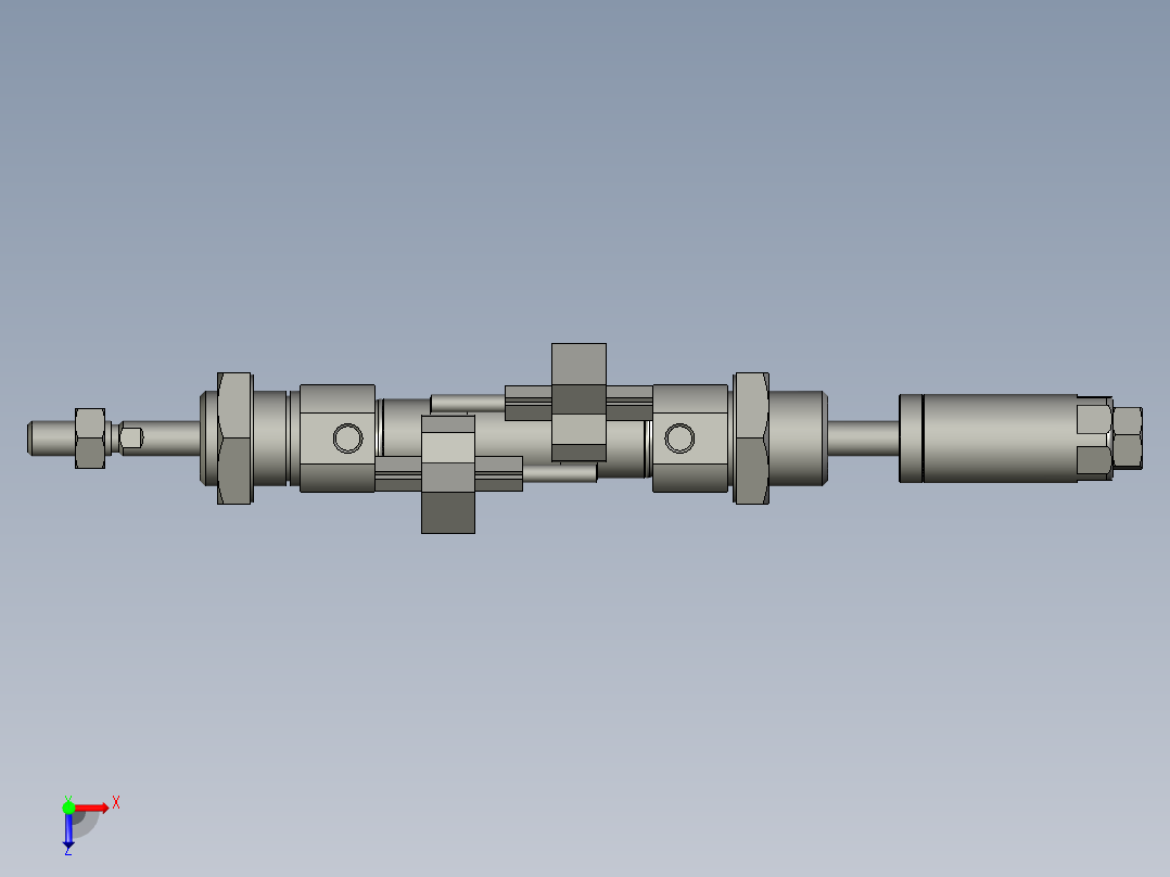 MIJ12x20-20S(0200)+(CMSG-2)-可调气缸-亚德客Z001俯视图