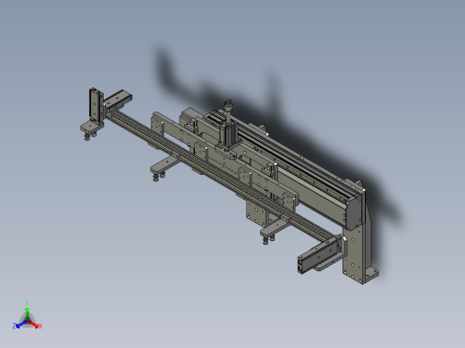 伺服滑台取料结构设计1