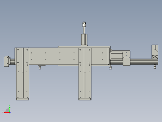 伺服滑台取料结构设计1后视缩略图