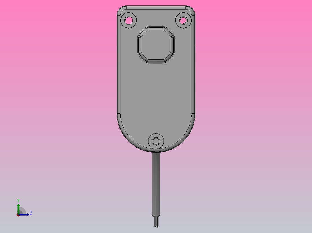 无刷电动推杆ZJWSN-WS[ZJWSN-WS-S30]左视图