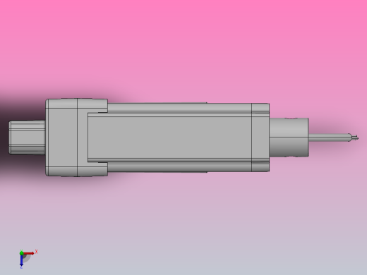 无刷电动推杆ZJWSN-WS[ZJWSN-WS-S30]俯视缩略图