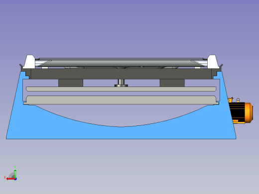 电池壳底部钣金固定平台设计后视缩略图