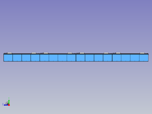 电池壳底部钣金固定平台设计右视缩略图