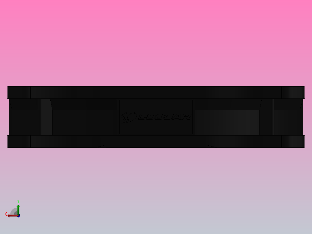 电脑散热风扇-2015版后视图