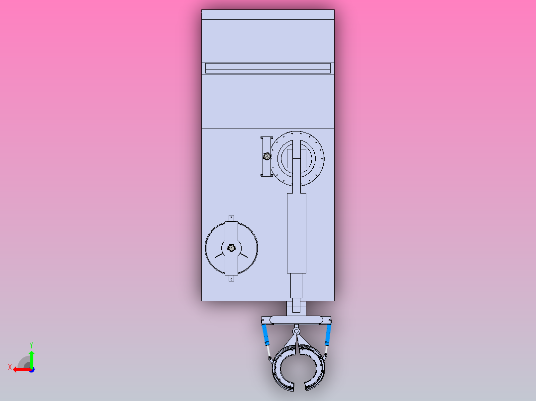 树干涂白机SW后视图