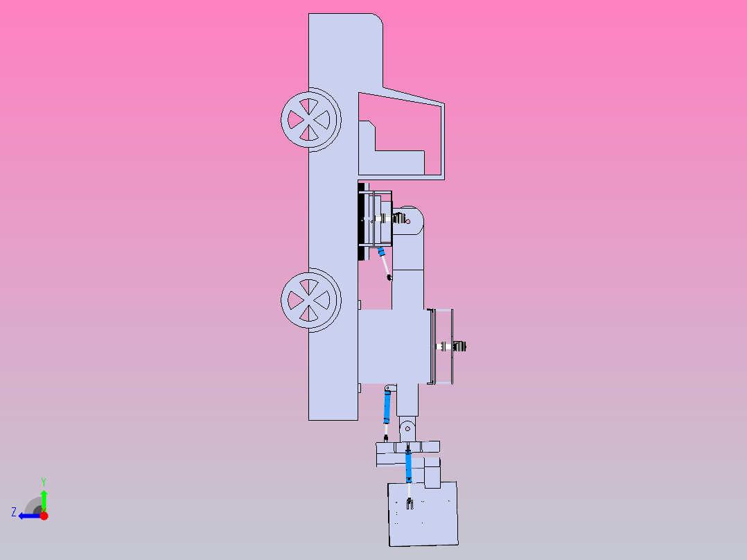 树干涂白机SW右视图