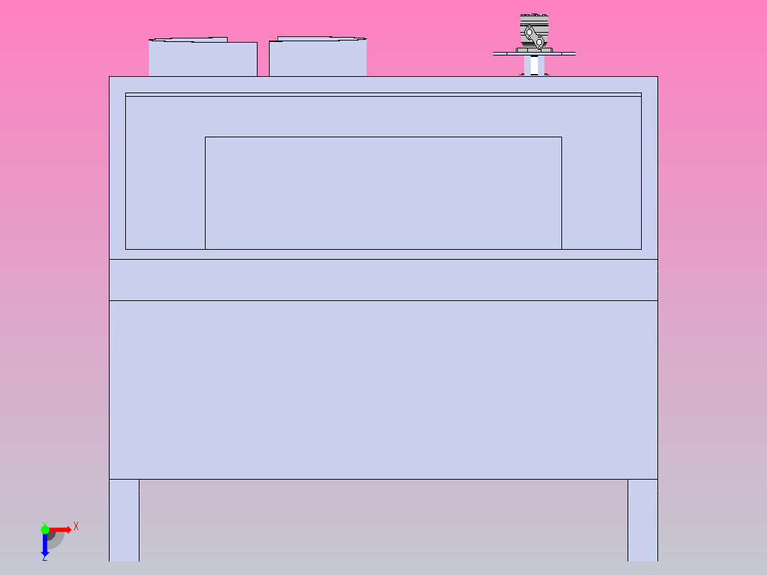 树干涂白机SW俯视图