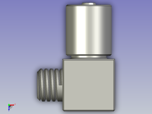 M5精密90度接头-亚德客俯视缩略图