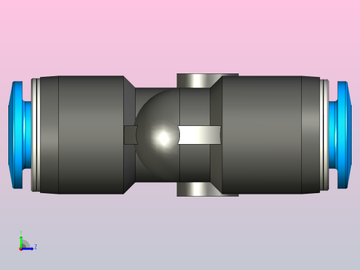 快插接头QSY-6左视缩略图