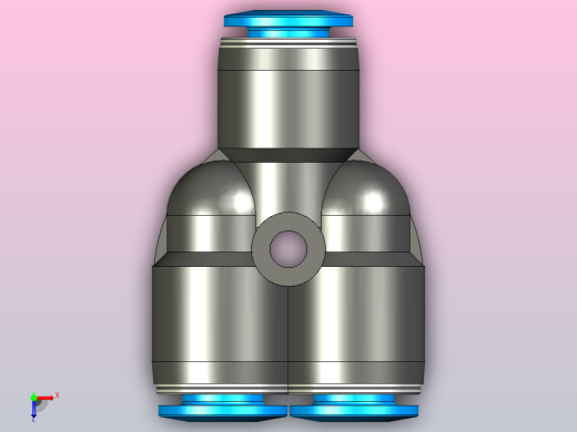 快插接头QSY-6俯视缩略图