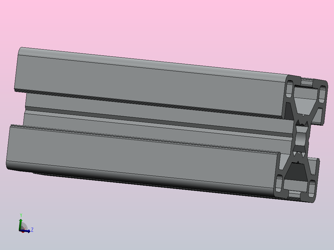 30X30 BR铝型材主视图