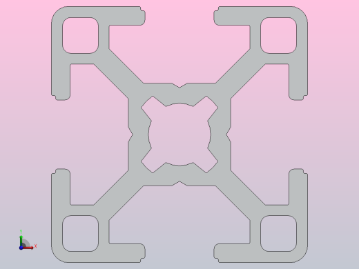 30X30 BR铝型材前视缩略图