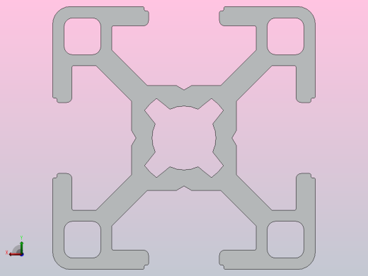 30X30 BR铝型材后视缩略图