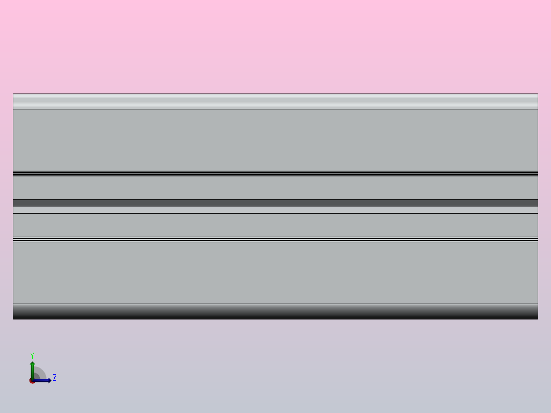 30X30 BR铝型材左视图