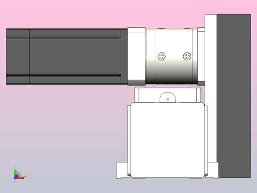DMEB80-RUCR欧规同步带模组直线模组（电机右上折）[DMEB80-L20S350-DT400-C2U-RUCR]前视缩略图