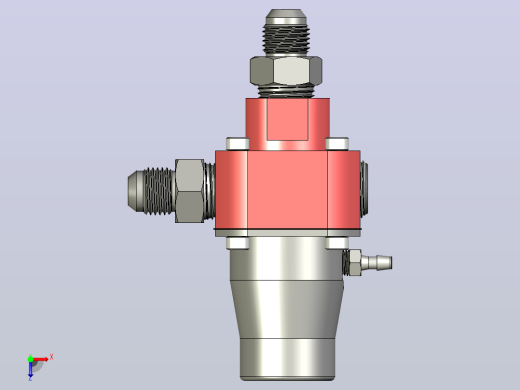 Aeromotive 13301燃油压力调节器俯视缩略图