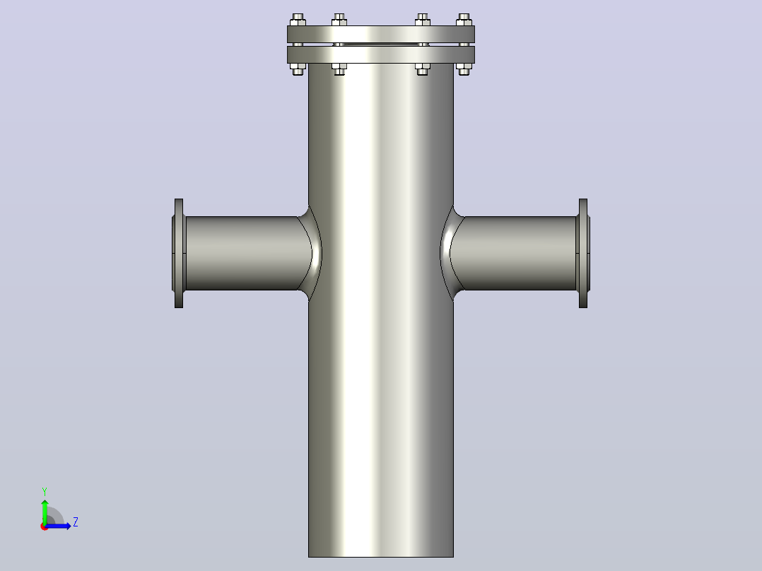 SD16C 篮式过滤器[32]左视图