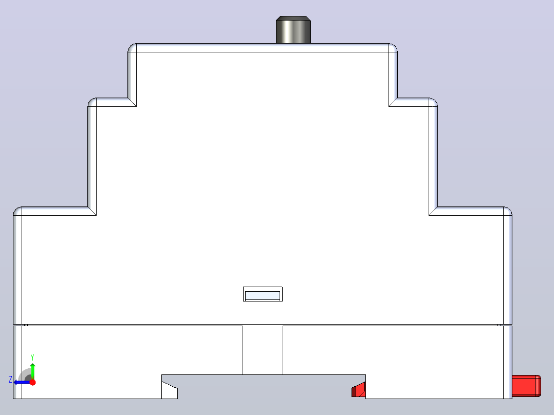 用于风扇sb 033-1A和sb 033-1.8a的逆变器右视图