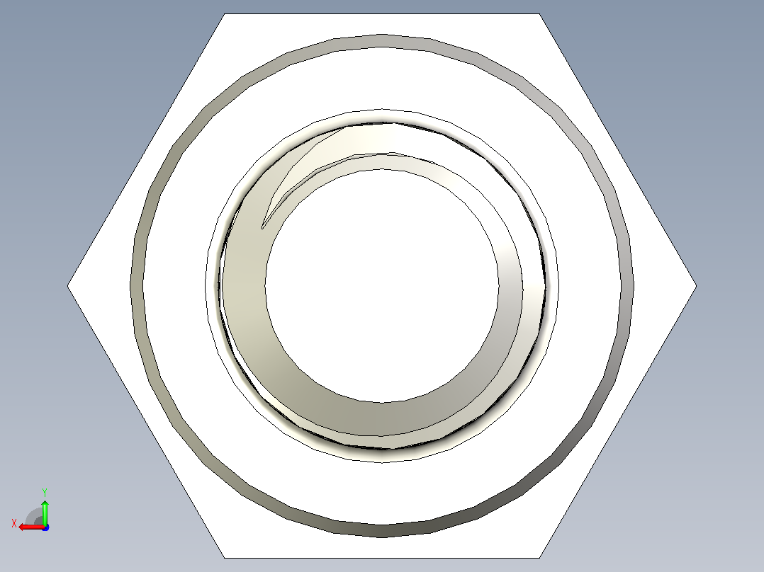 DIN_EN_ISO_4017_M6x50.ipt六角螺栓后视图