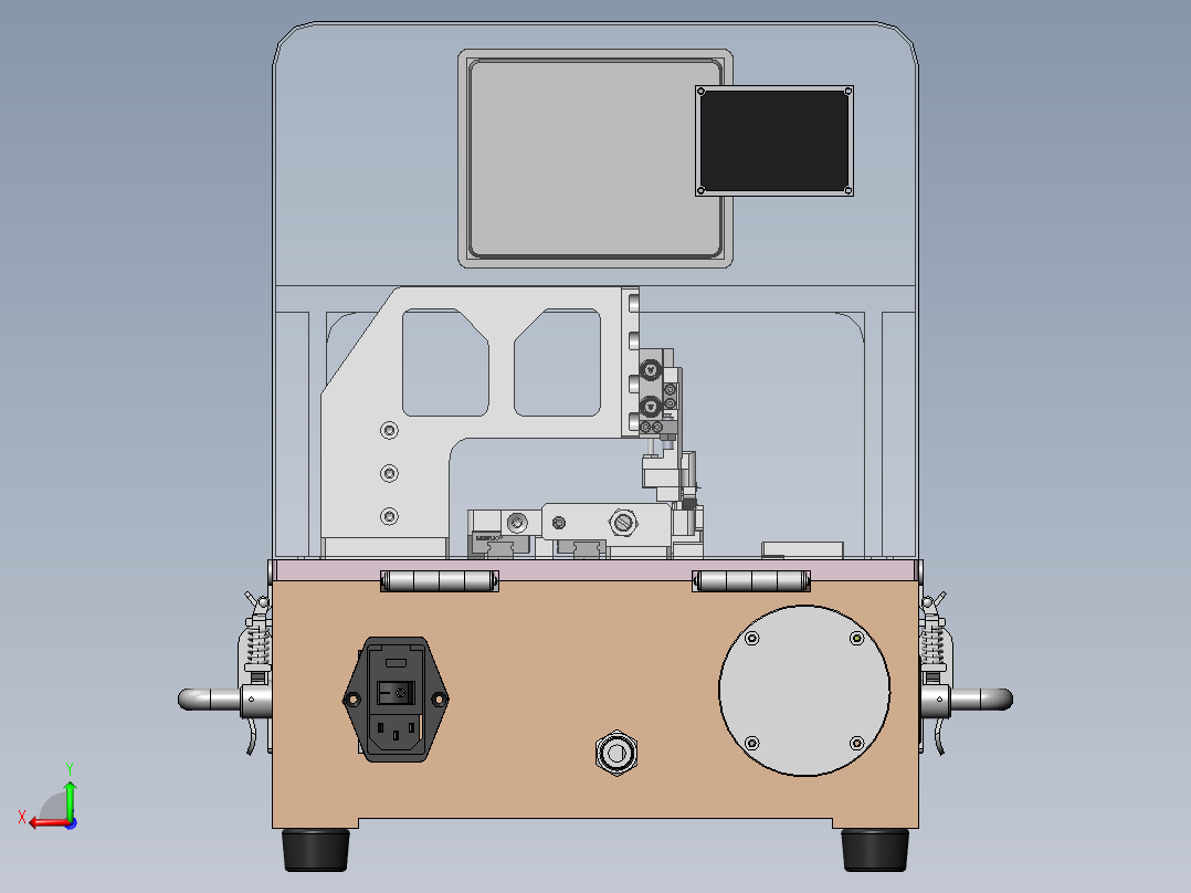 智能穿戴设备FPC软板折弯治具sw18后视图
