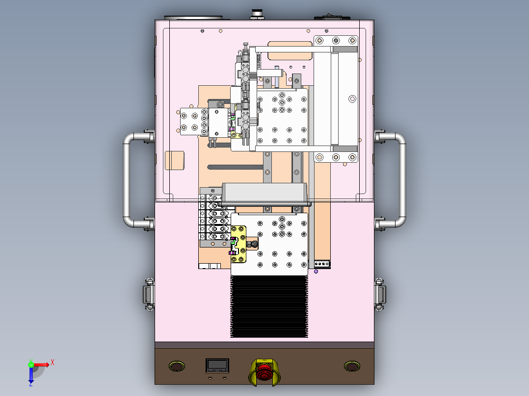 智能穿戴设备FPC软板折弯治具sw18俯视图