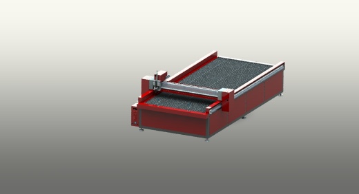 等离子切割机3D图纸 非标自动化设备3D图纸设计3D模型文件素材缩略图