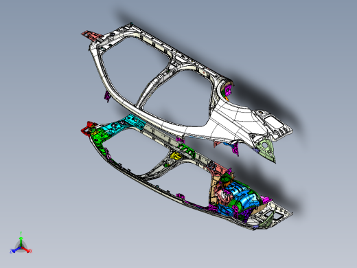 左右侧围总成（含轮罩）