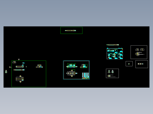 平口虎钳机用虎钳台虎钳cad图纸dwg虎口钳素材