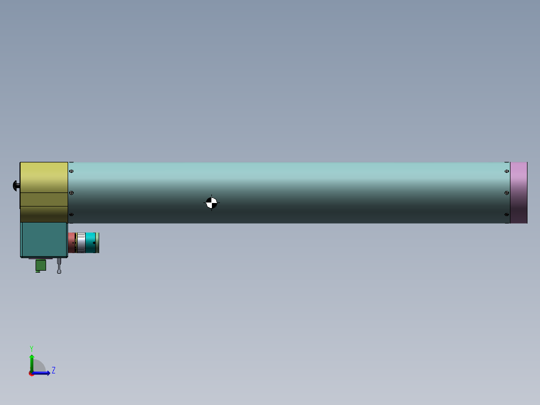 离轴反射自准直平行光管