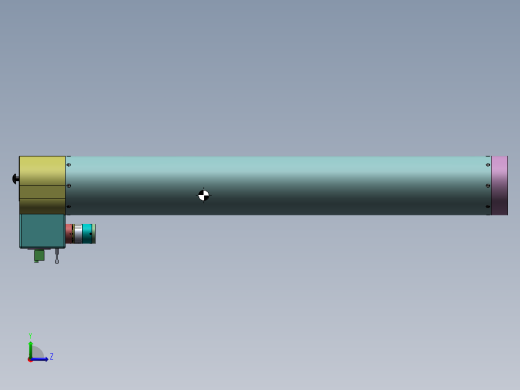 离轴反射自准直平行光管