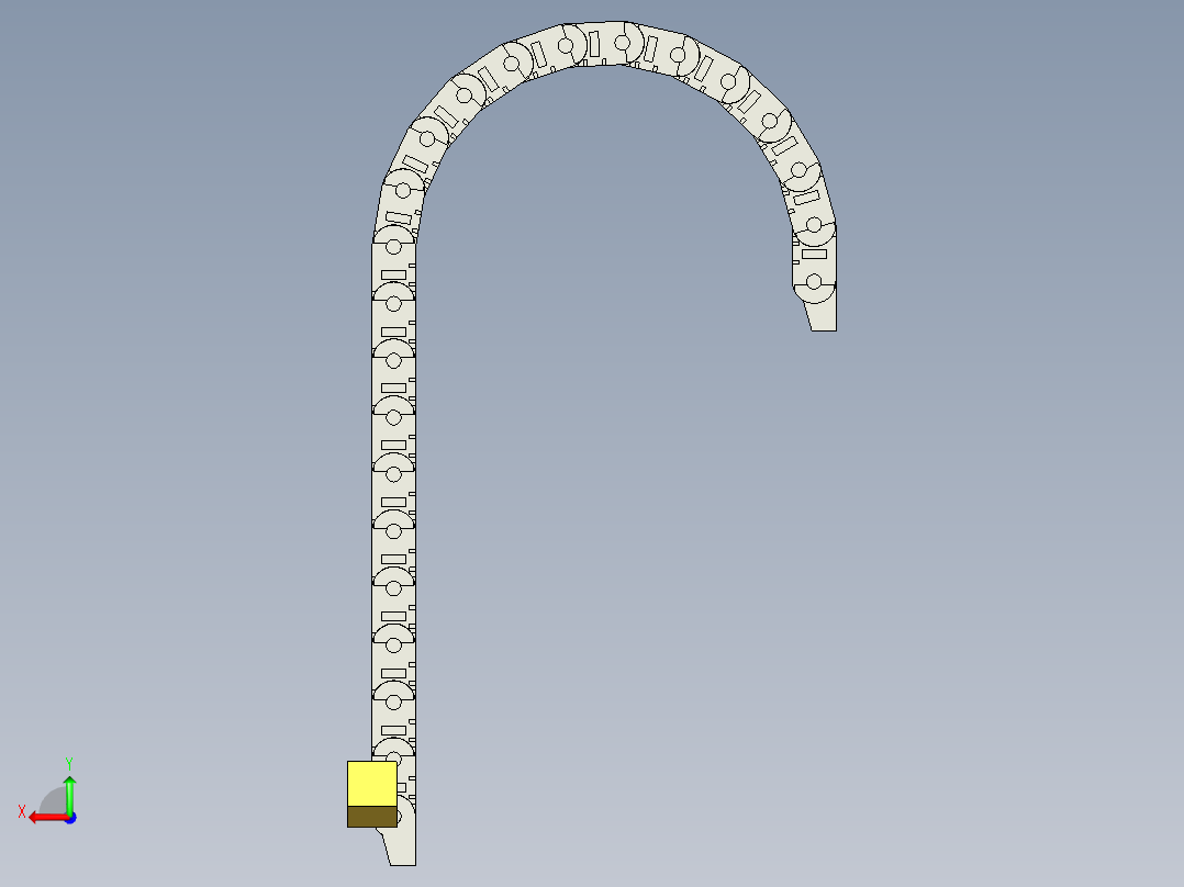 坦克链E_kette_igus_250_V2后视图