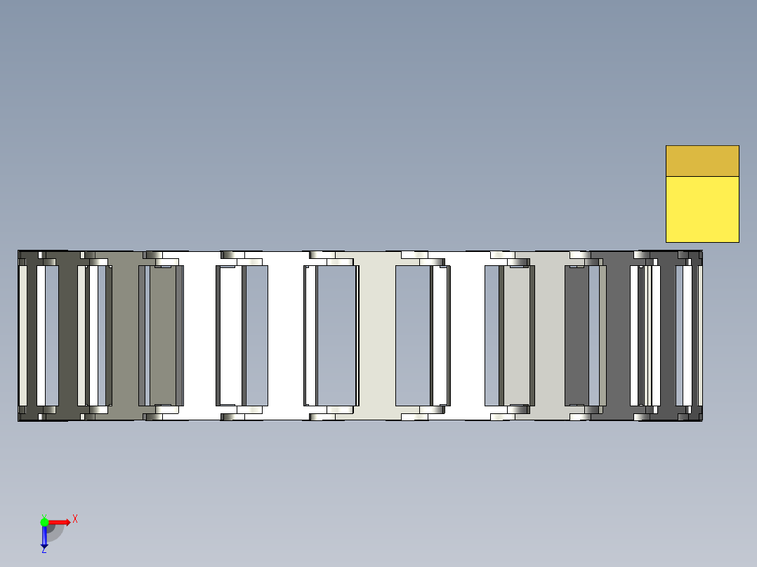 坦克链E_kette_igus_250_V2俯视图