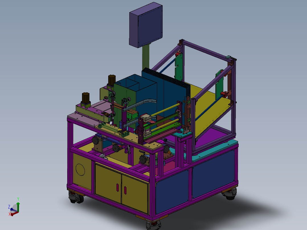 多种尺寸可调自动折纸盒