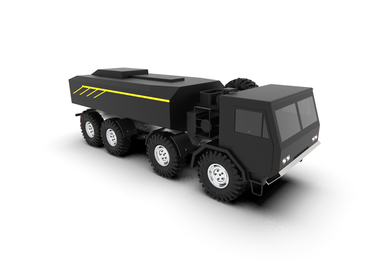 62-J用重型通用卡车 3d模型图纸