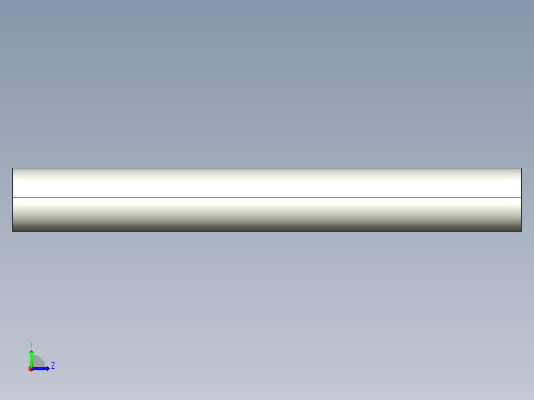 圓棒尺、螺牙尺ESB,EST多系列多零件图纸模型左视图