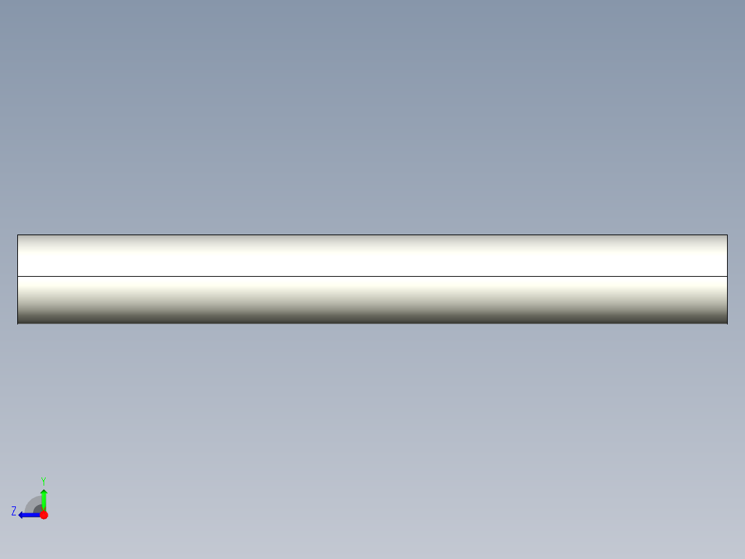 圓棒尺、螺牙尺ESB,EST多系列多零件图纸模型右视图