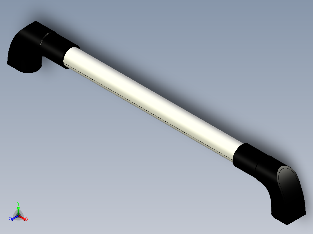 型材-KJN 500 SYSTEM HANDLE SET KJN092013A500SET主视图