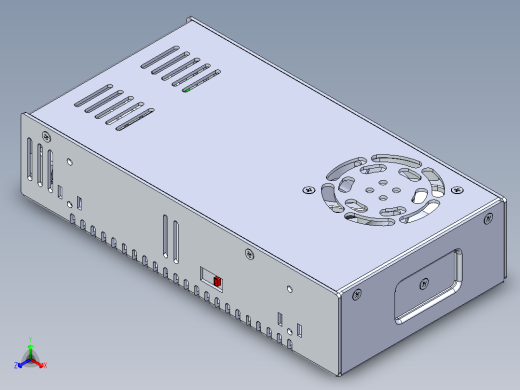 Steel_bars_cutting_mechanism_Automatic正等轴测缩略图