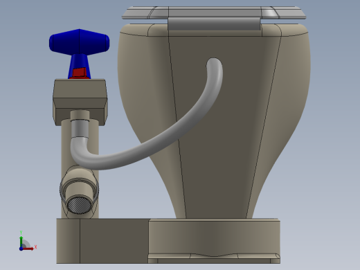 船用卫生间前视缩略图