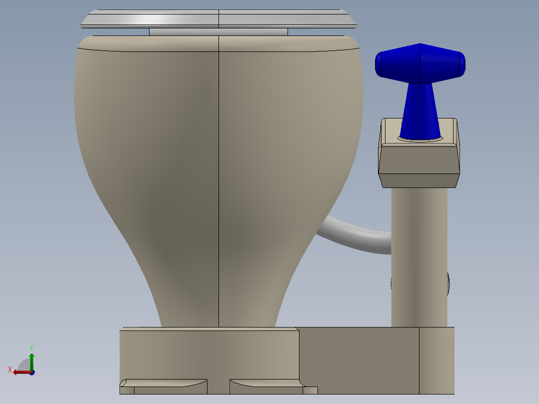 船用卫生间后视图
