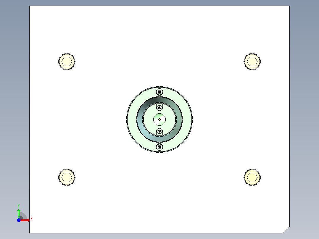 耳机仓面盖（高光要求+滑块）前视图