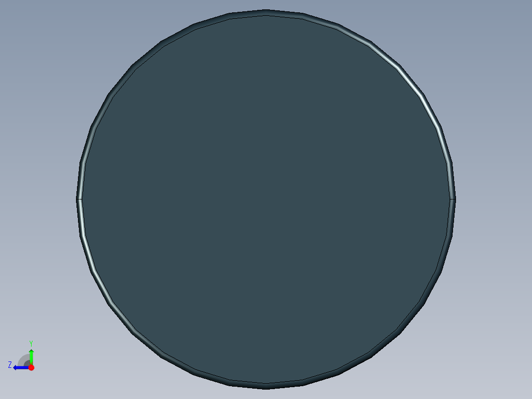 乐高机械组车桥-55013 Black Technic Axle 8 with Stop.STEP右视图