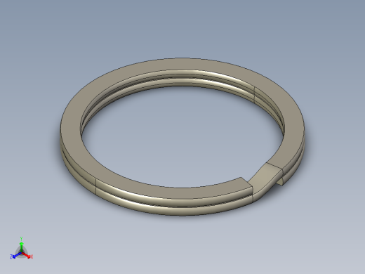 钥匙圈-开口戒指