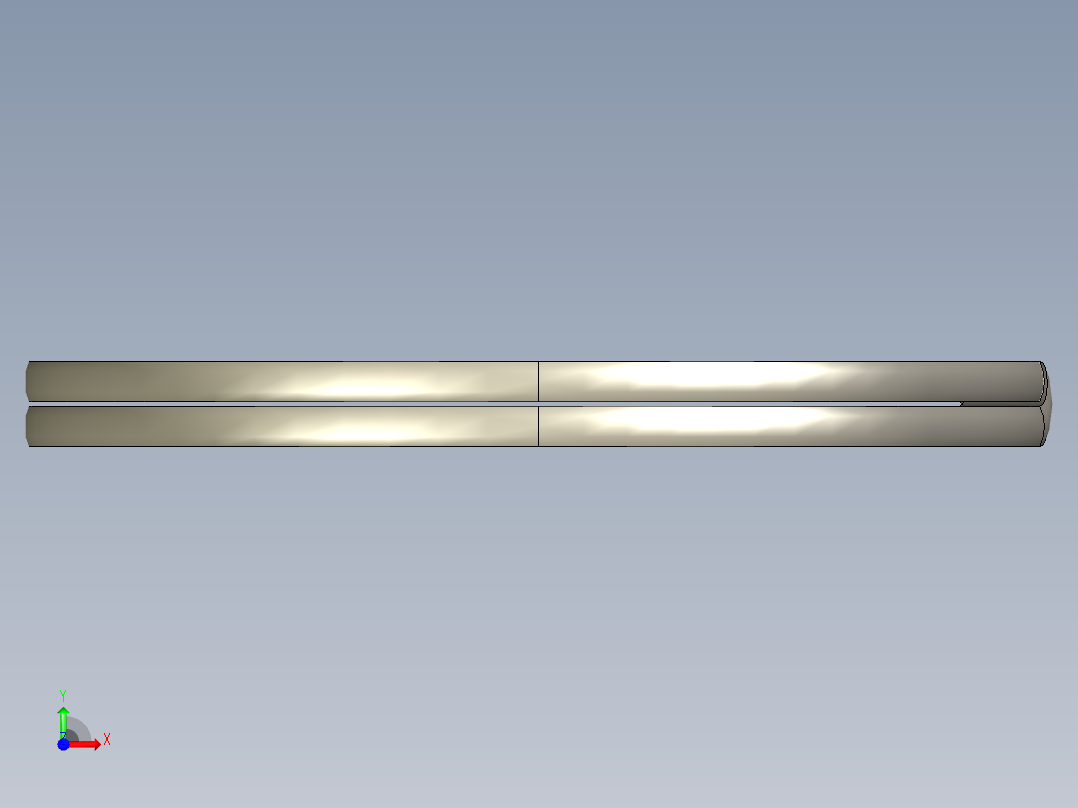钥匙圈-开口戒指前视图