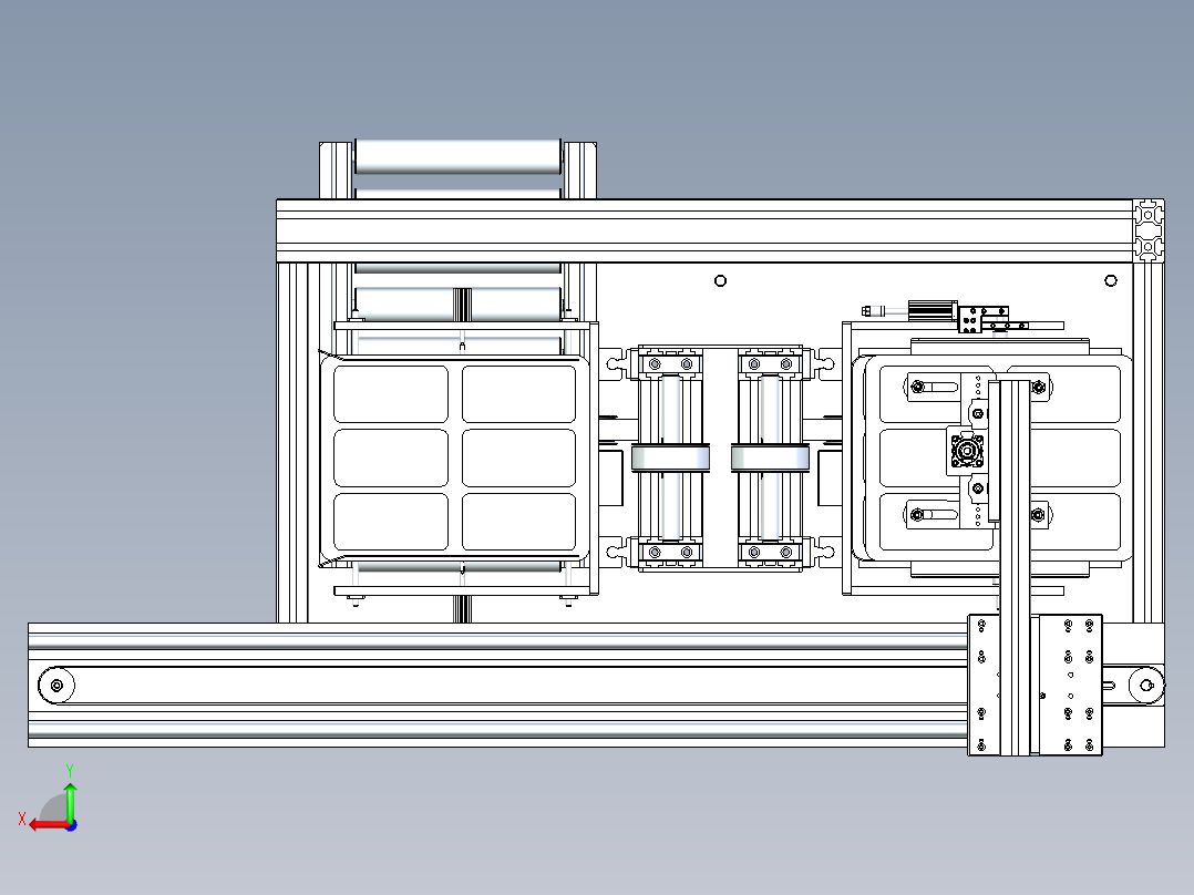 tray盘自动上下料设备 675129后视图
