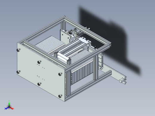 tray盘自动上下料设备 675129正等轴测缩略图