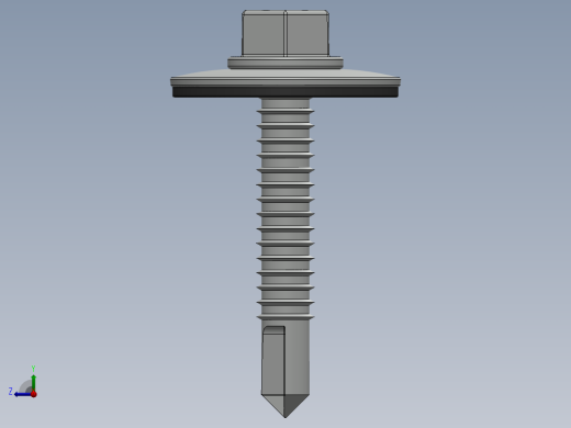 紧固件-Drill-Tip Screw-01右视缩略图