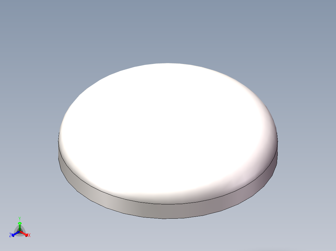 EHA椭圆形封头DN300正等轴测图