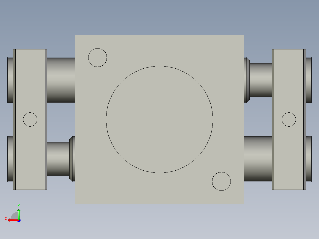 普通气爪PH06-10后视图